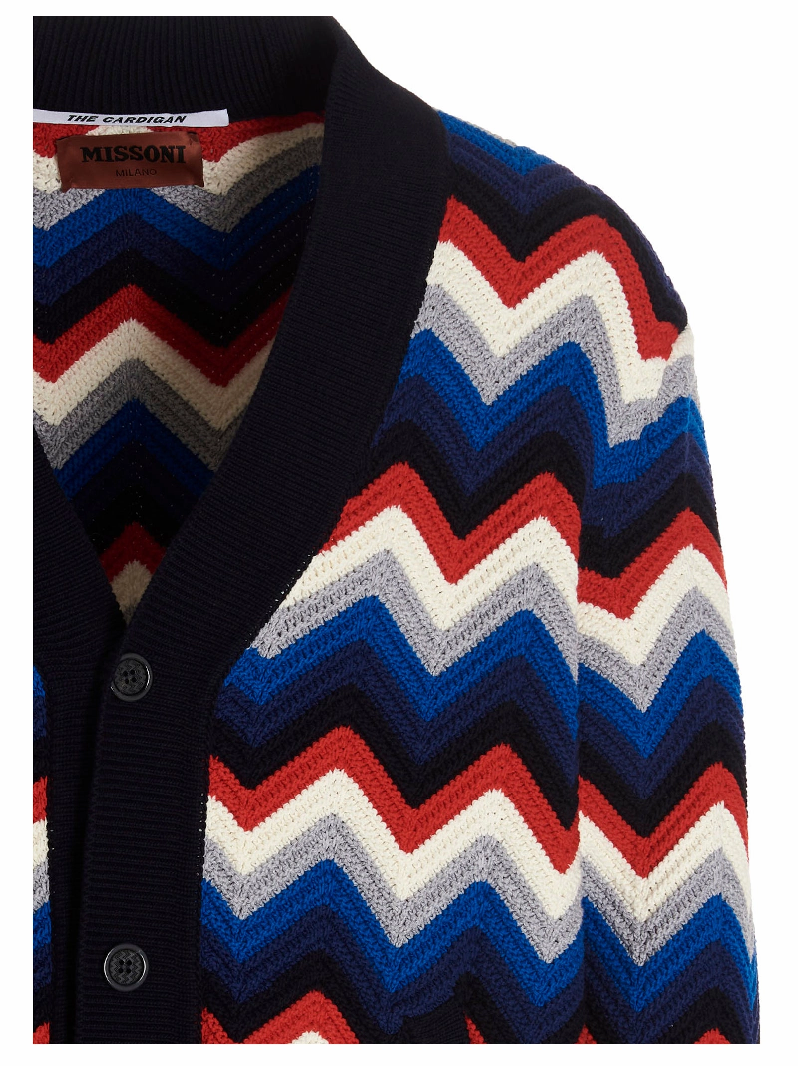 Missoni V-Neck Button-Up Cardigan