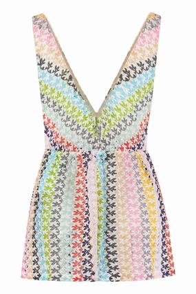 Missoni Woven V-Neck Jumpsuit