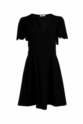 Miu Miu V-Neck Short Sleeved Mini Dress
