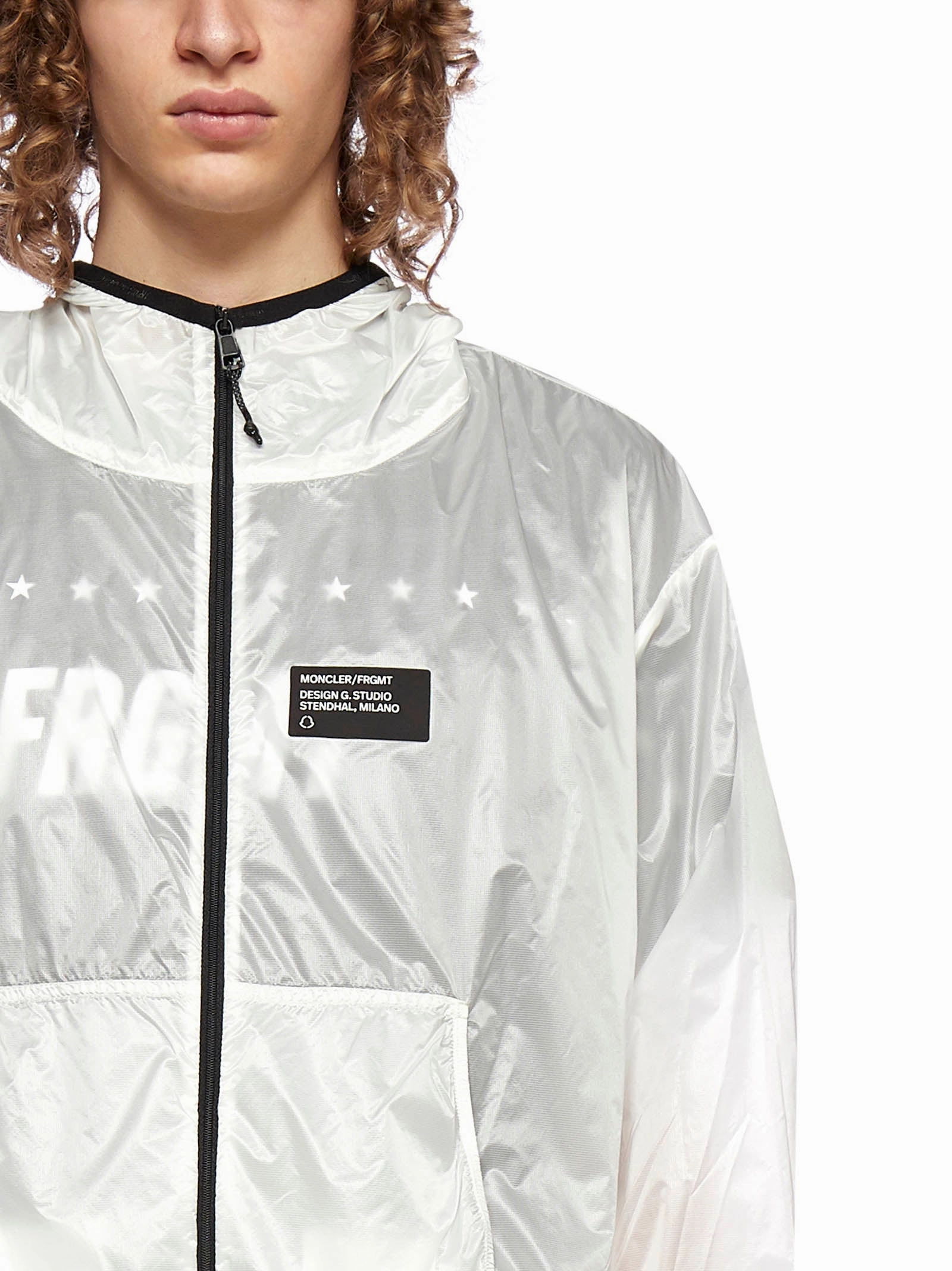 Moncler X Fragment Hiroshi Fujiwara Logo Patch Windbreaker