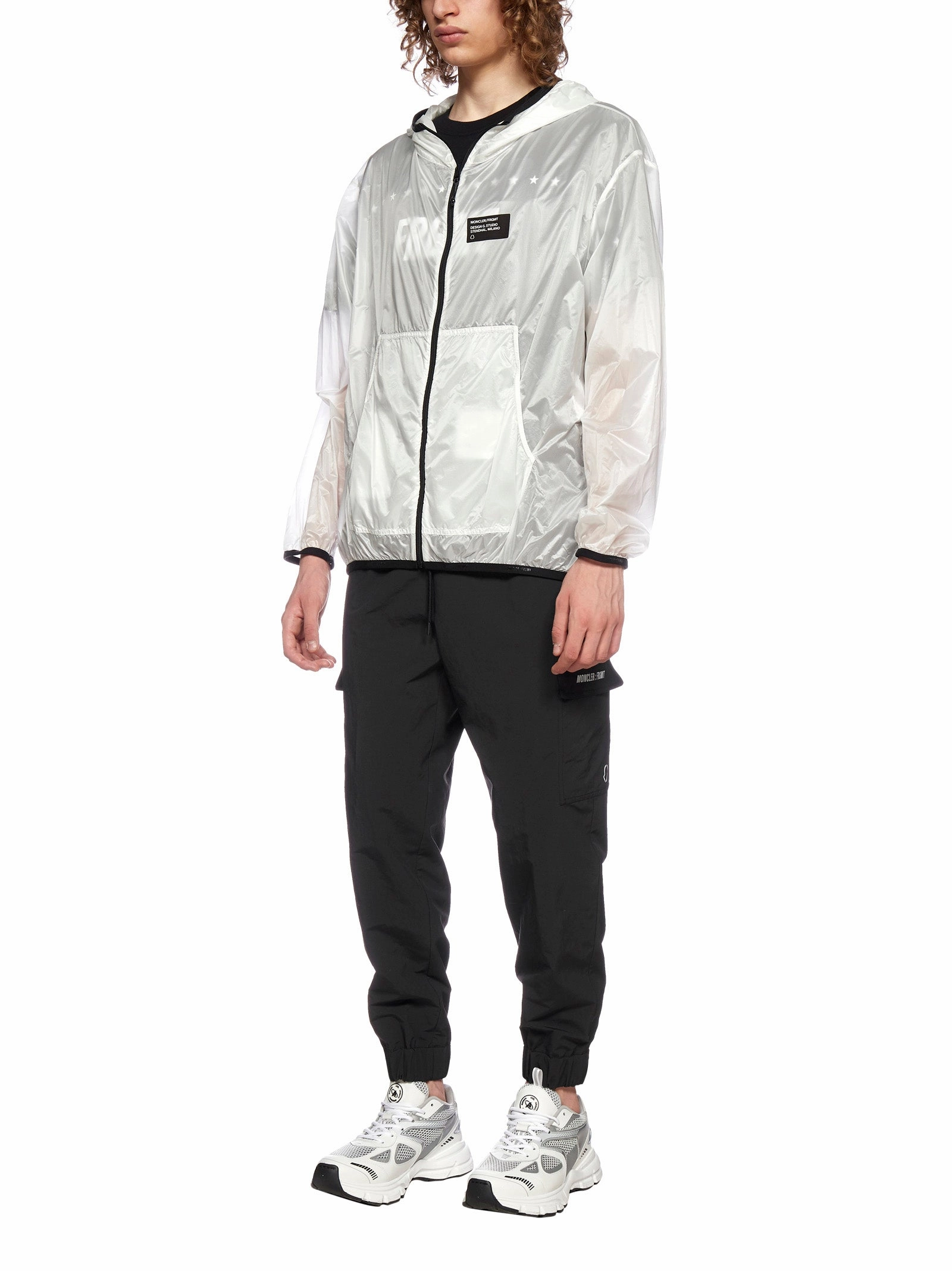 Moncler X Fragment Hiroshi Fujiwara Logo Patch Windbreaker
