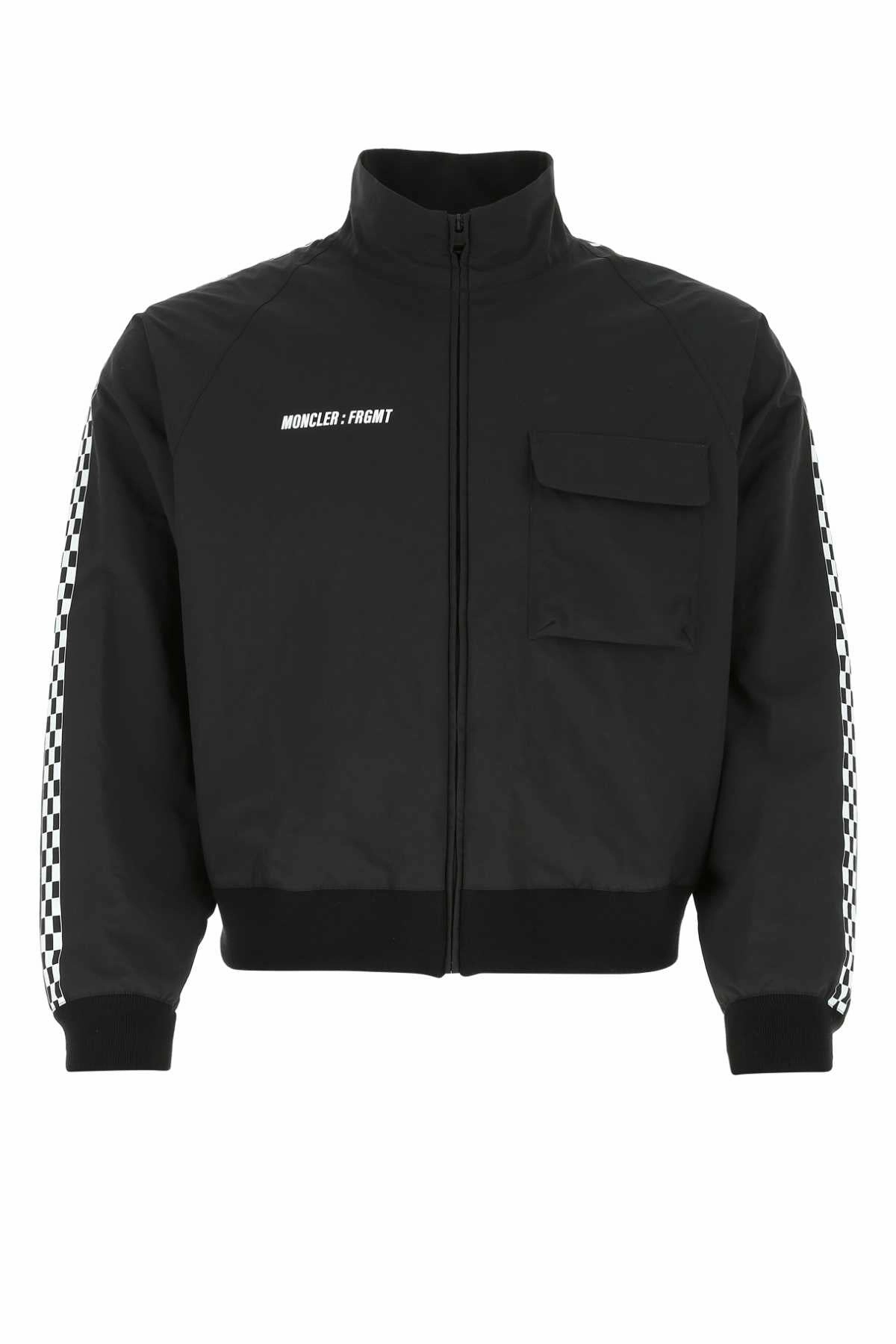 Moncler X Fragment Hiroshi Fujiwara Logo Printed Bomber Jacket
