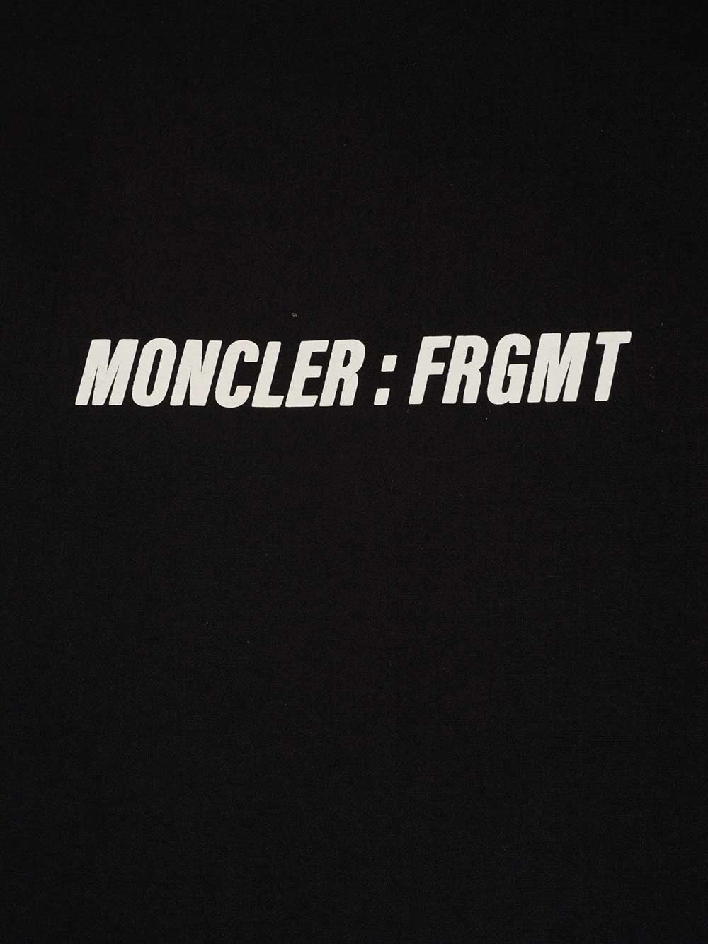 Moncler X Fragment Hiroshi Fujiwara Logo Printed Bomber Jacket