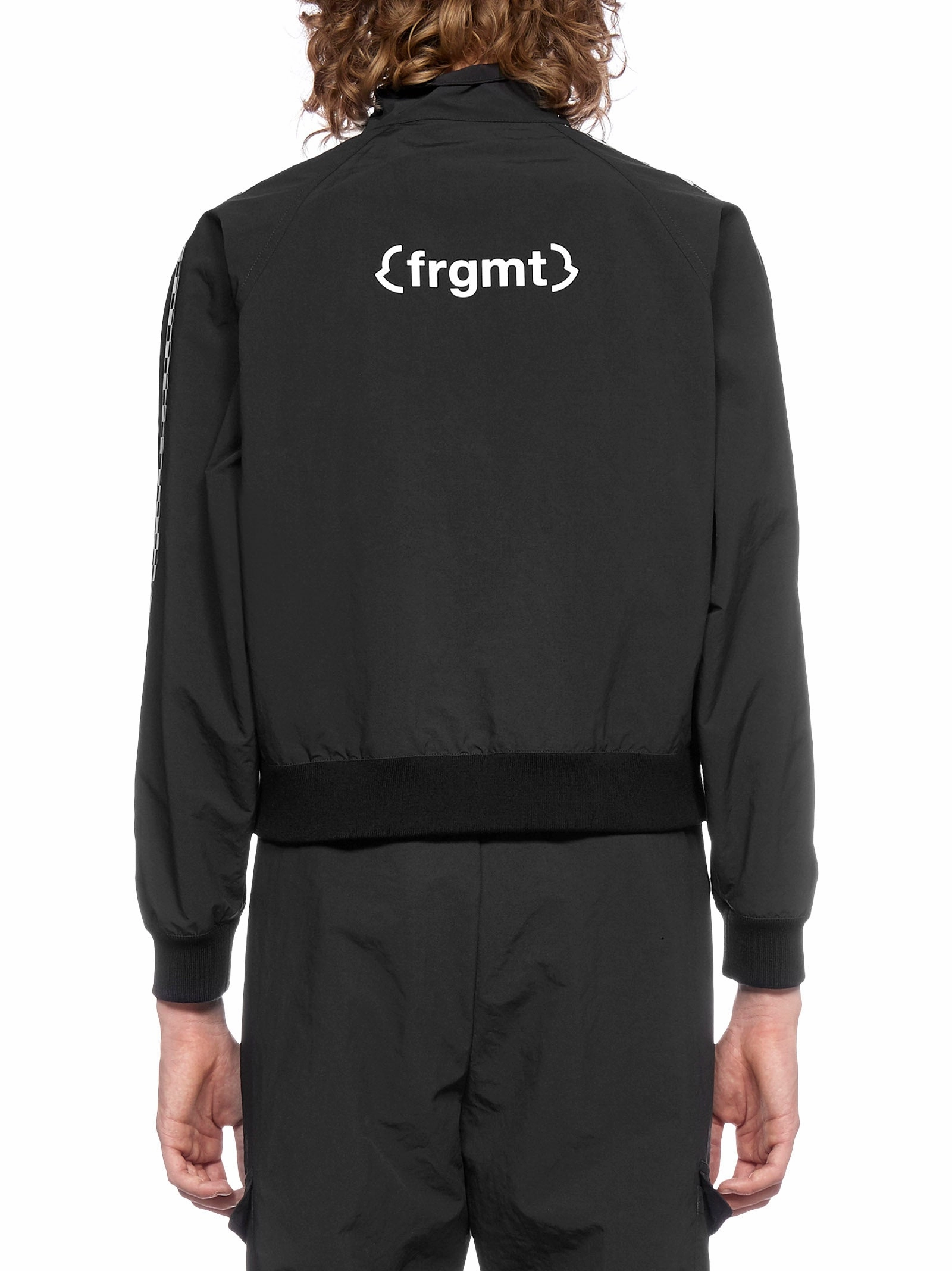 Moncler X Fragment Hiroshi Fujiwara Logo Printed Bomber Jacket