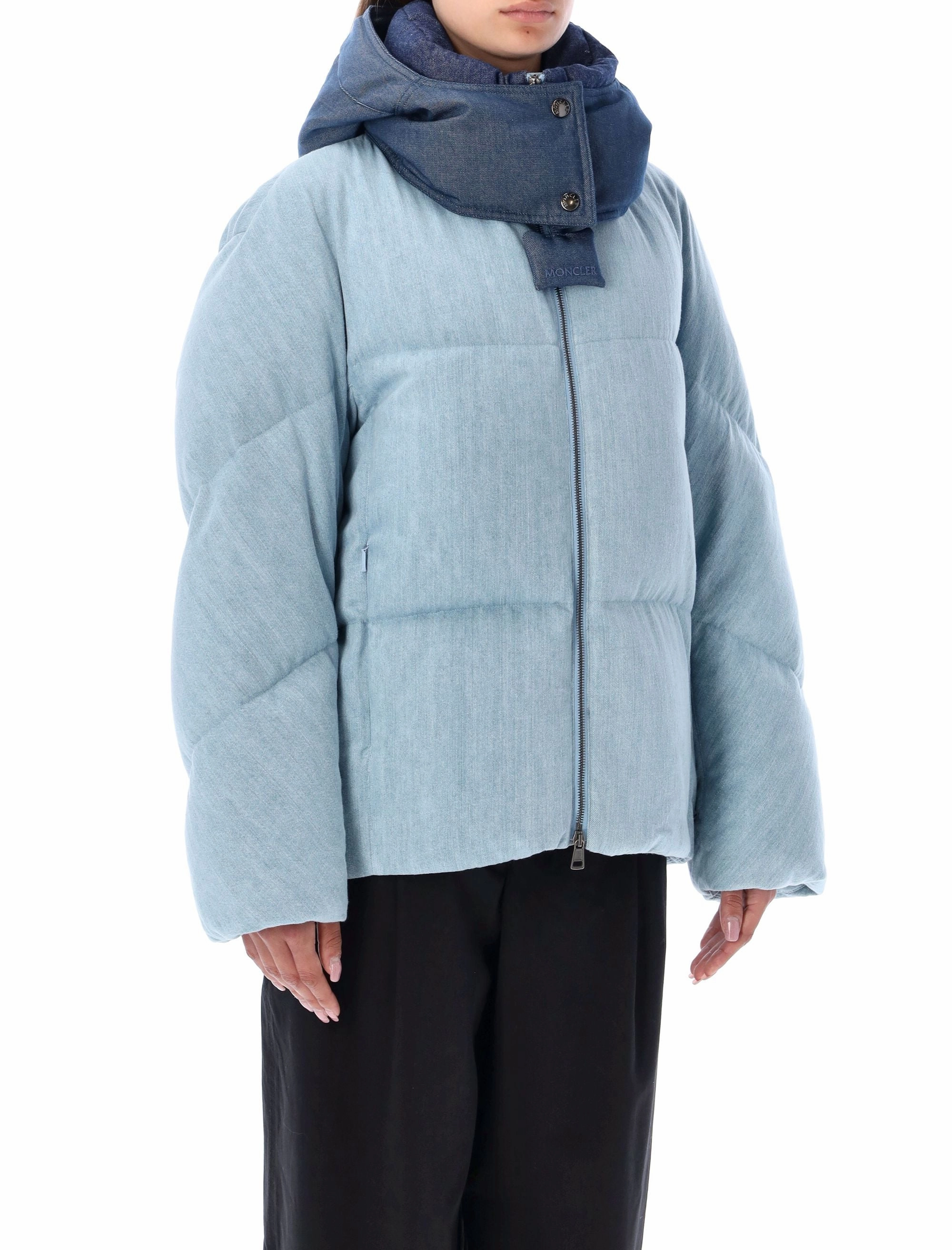 Moncler X JW Anderson Whinfell Denim Down Jacket