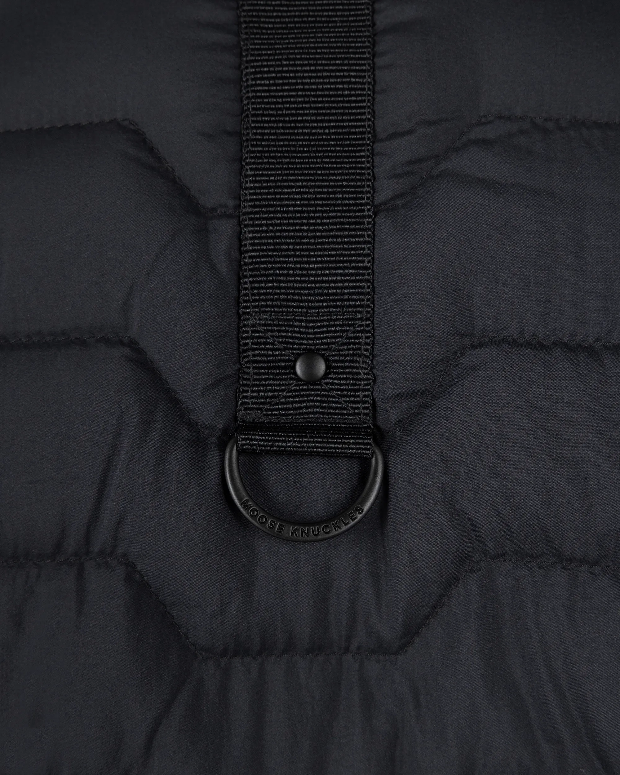 Moose Knuckles Granite Down Hybrid Bomber Jacket