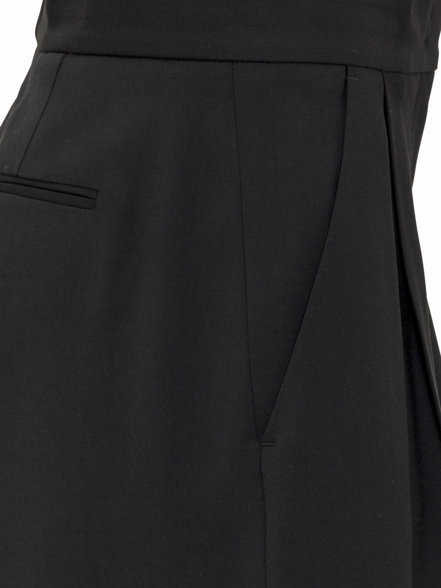 MSGM Wide Leg Bermuda Shorts