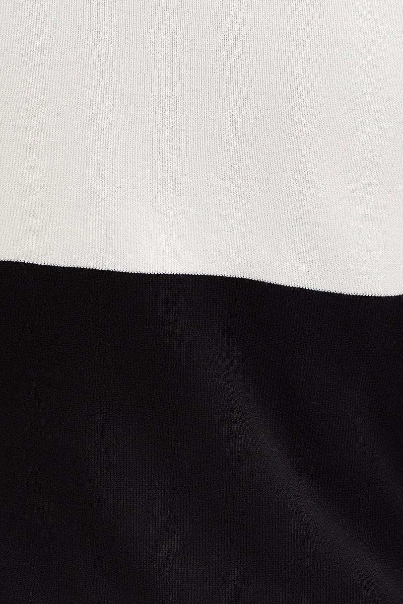 Multi Colorblock Knit Dress