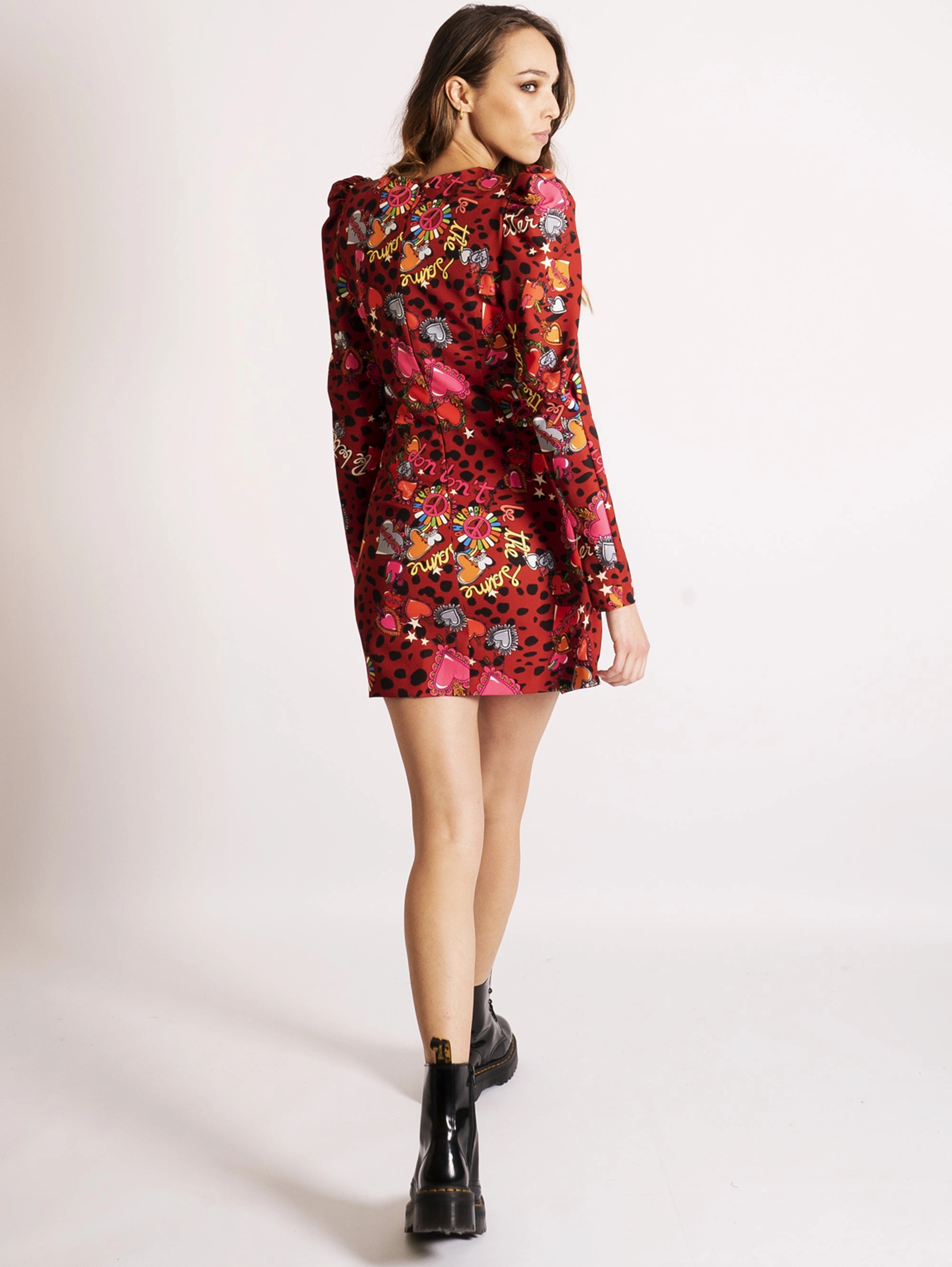 Multicolor Asymmetrical Dress