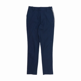 Navy Solid Chino Pants
