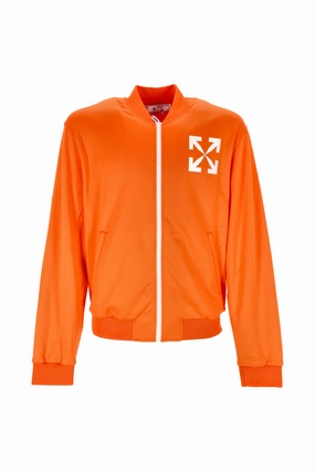 Off-White Arrows-Print Zipped Bomber Jacket