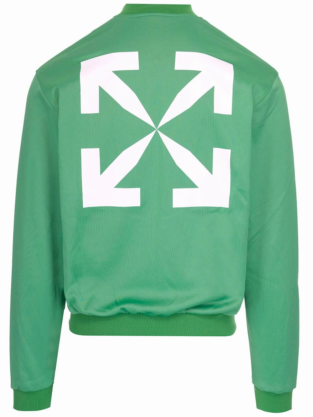 Off-White Arrows-Print Zipped Bomber Jacket