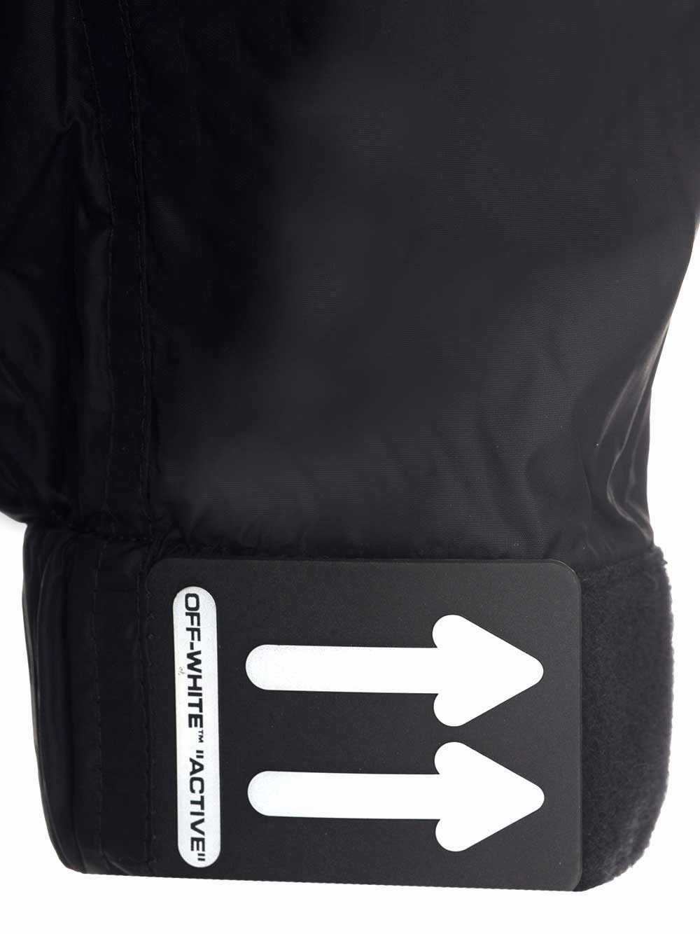 Off-White Logo Printed Windbreaker