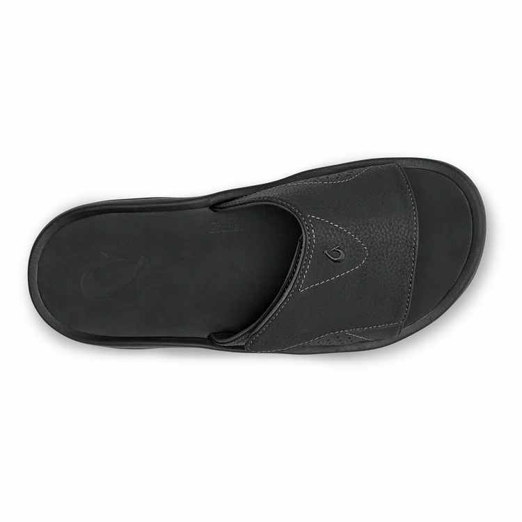 Olukai Nalu Slide Black Men's