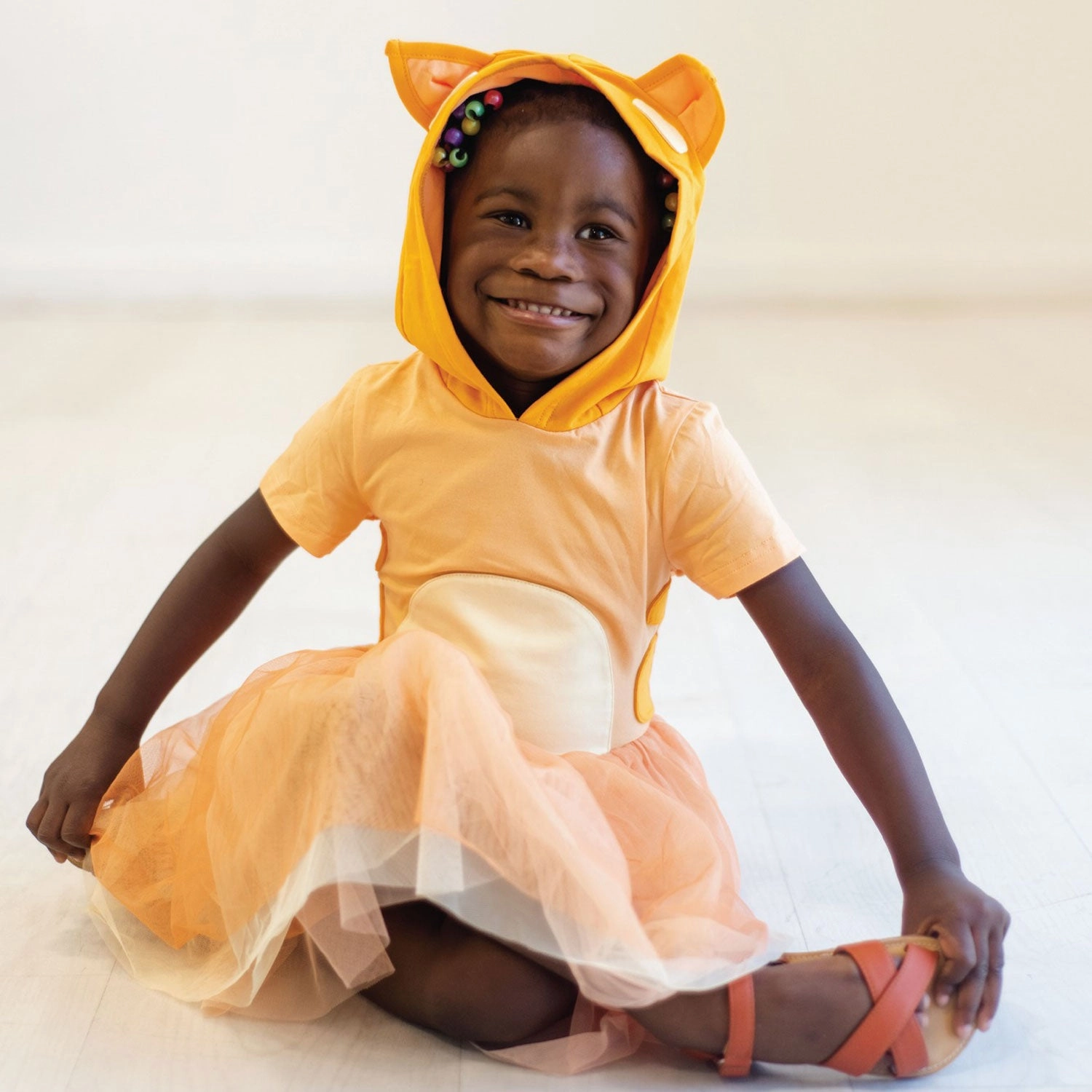 Orange Doggo Dress