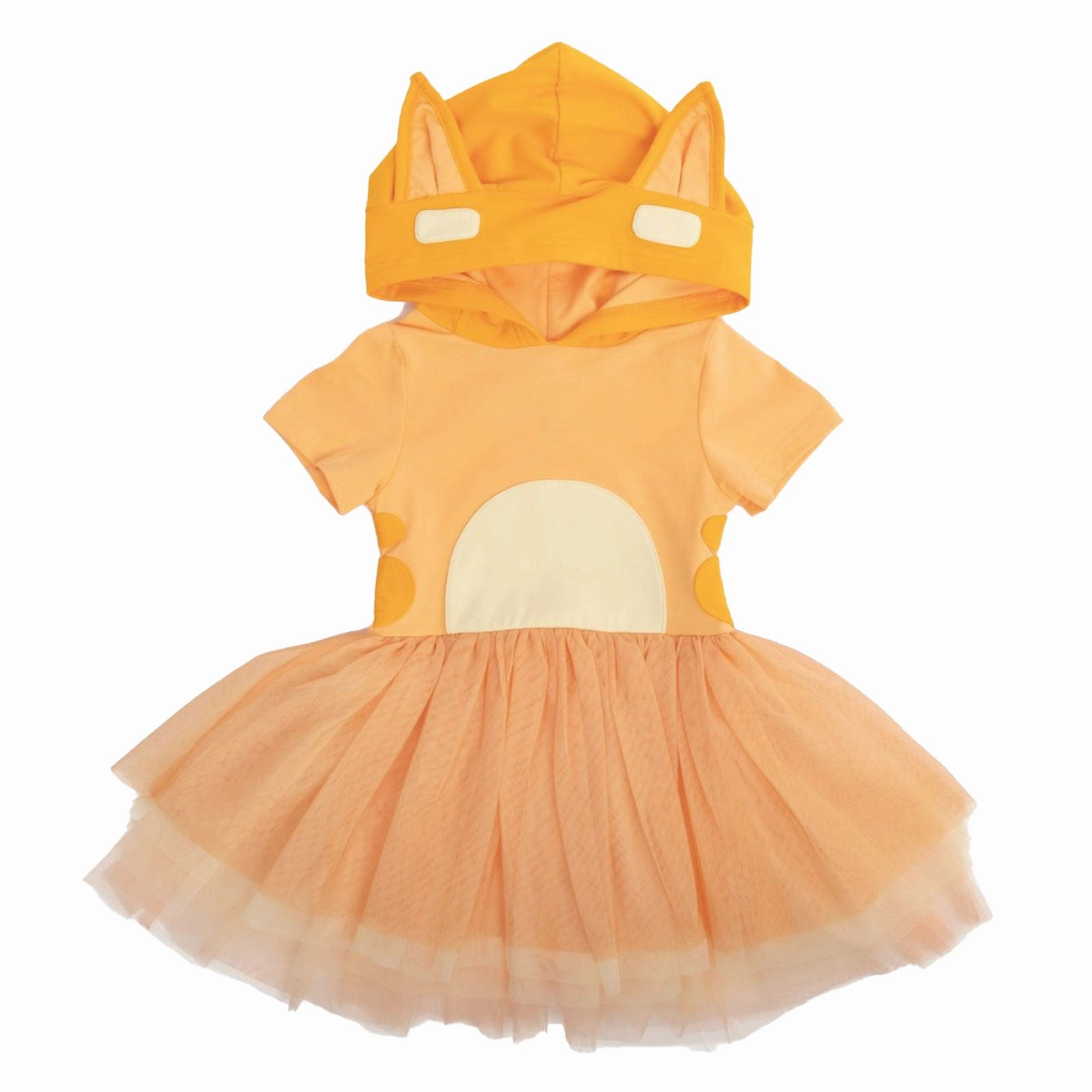 Orange Doggo Dress