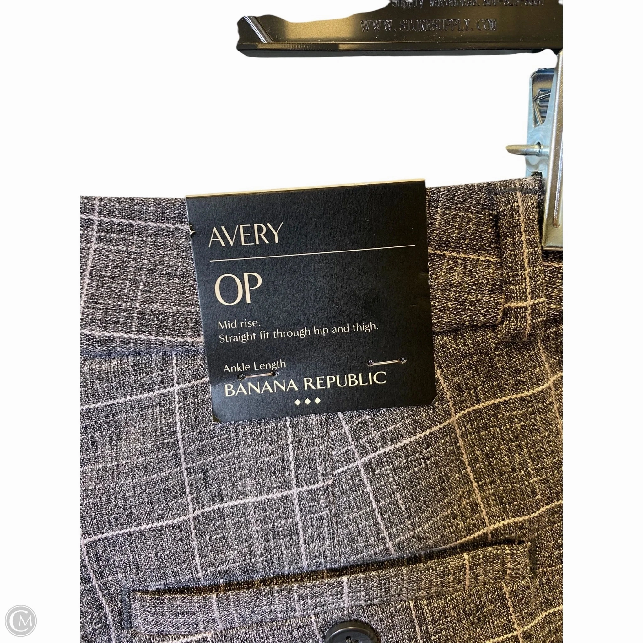 Pants Dress By Banana Republic In Plaid Pattern, Size: 0
