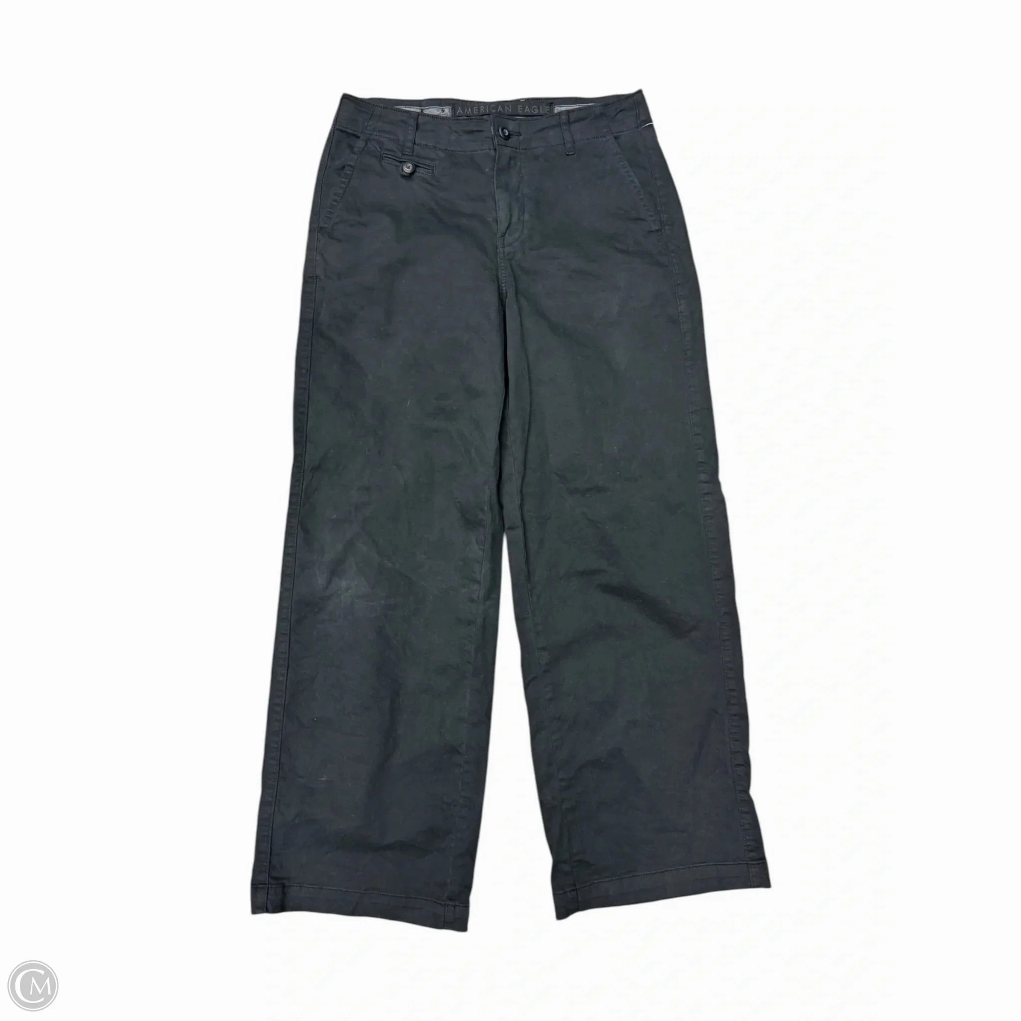 Pants Wide Leg By American Eagle In Black, Size: 2