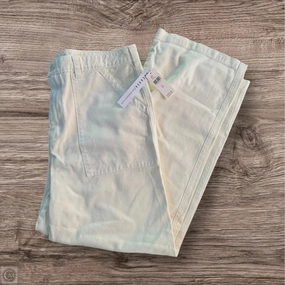 Pants Wide Leg By Anthropologie In Cream, Size: Xl