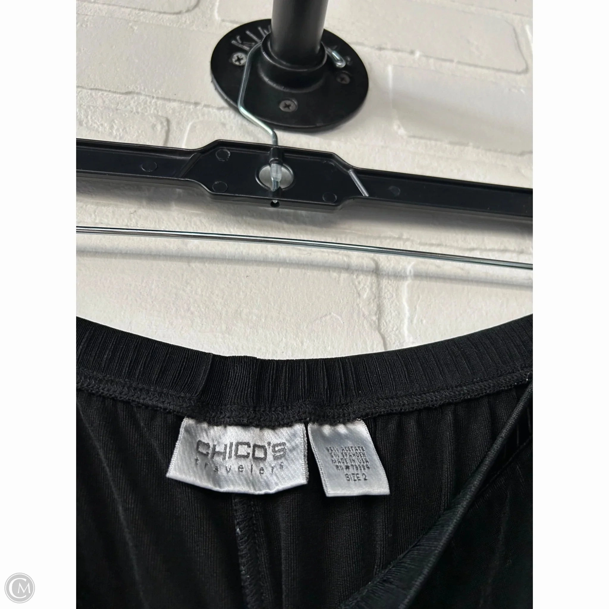 Pants Wide Leg By Chicos In Black, Size: 12