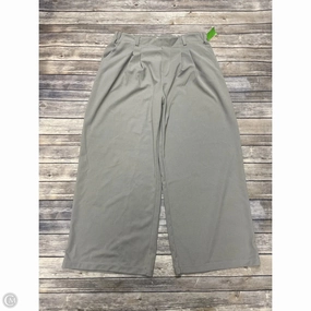 Pants Wide Leg By Cme In Grey, Size: Xl