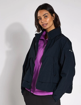 Paracutie II Hooded Windbreaker - Black