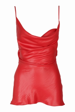 Philosophy Di Lorenzo Serafini Draped Open-Back Tank Top
