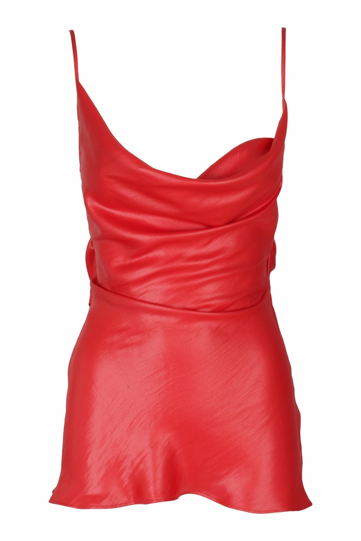 Philosophy Di Lorenzo Serafini Draped Open-Back Tank Top