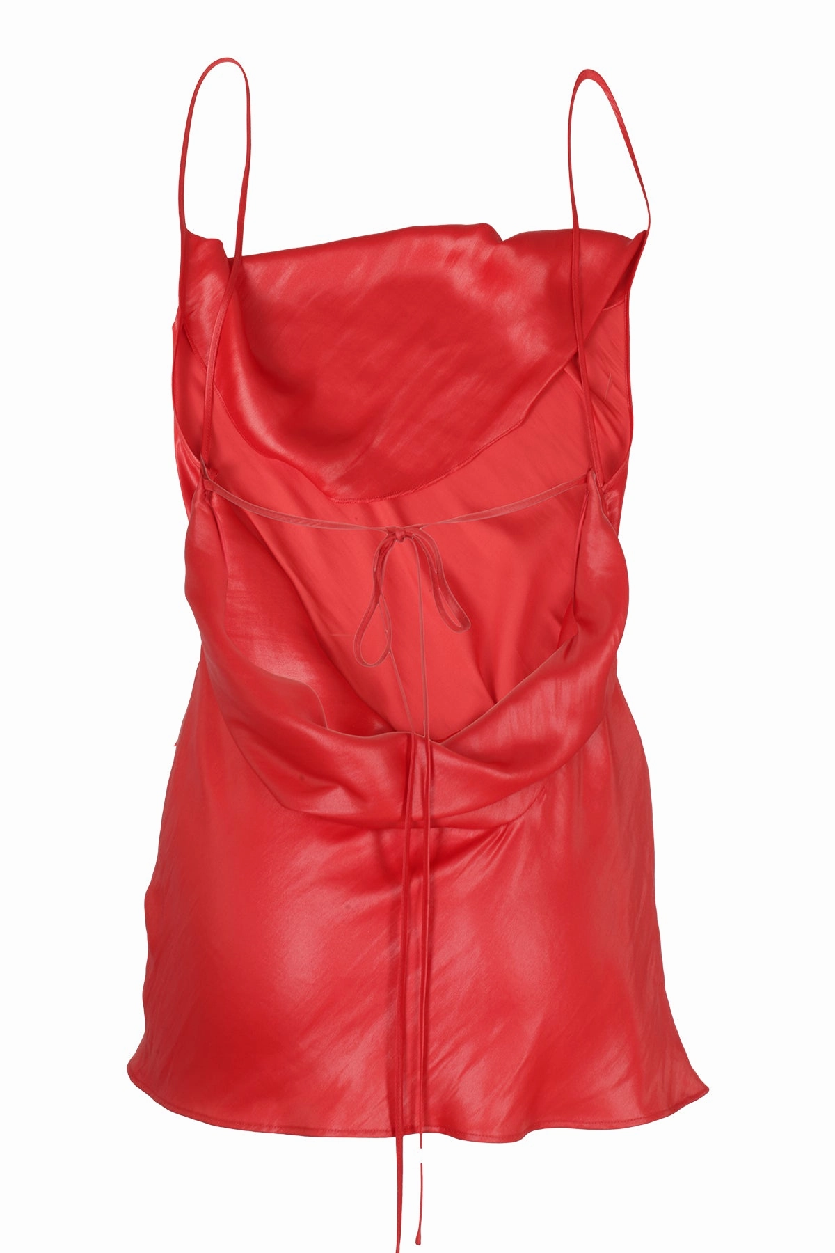 Philosophy Di Lorenzo Serafini Draped Open-Back Tank Top