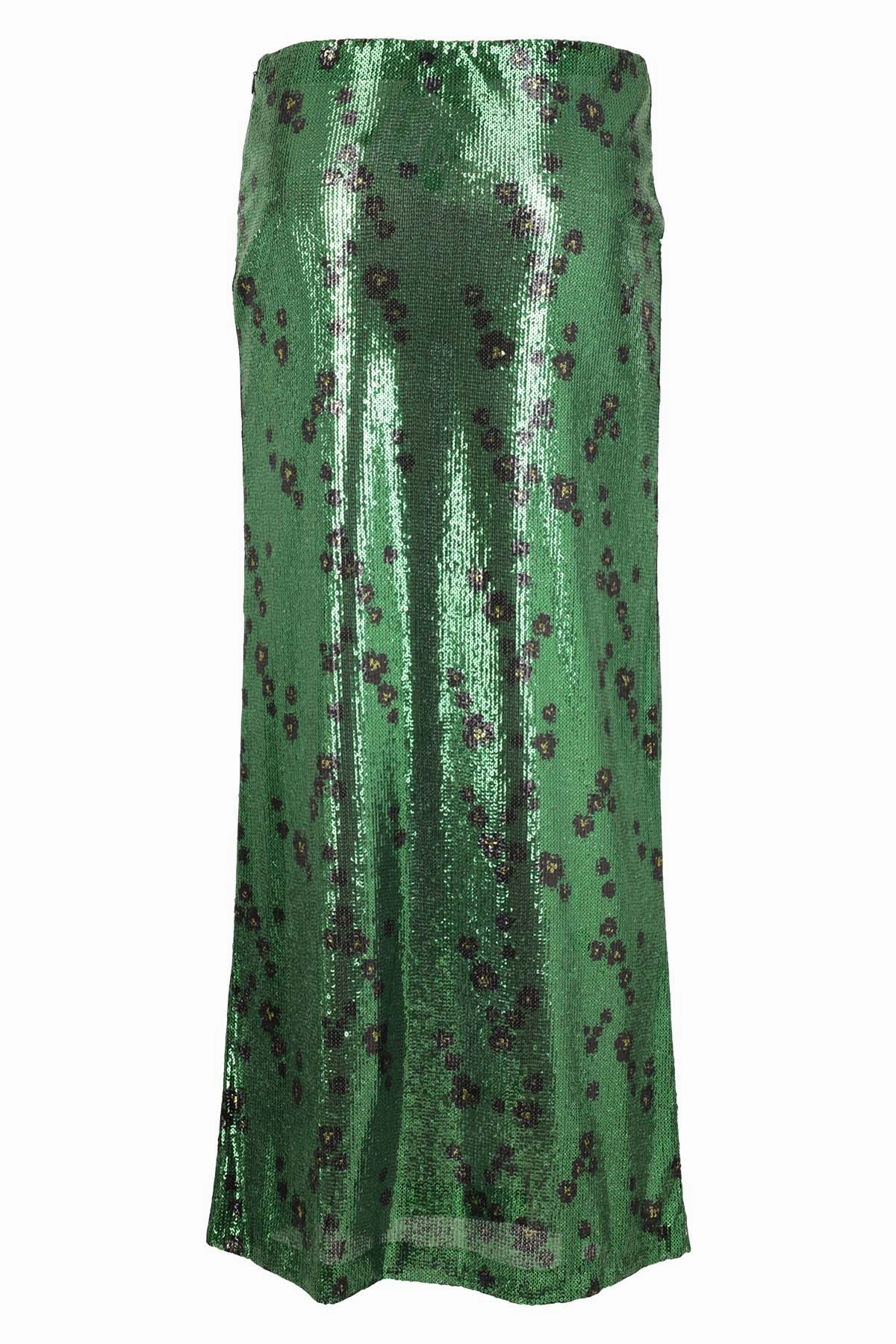 Philosophy Di Lorenzo Serafini Floral Printed High-Waisted Skirt