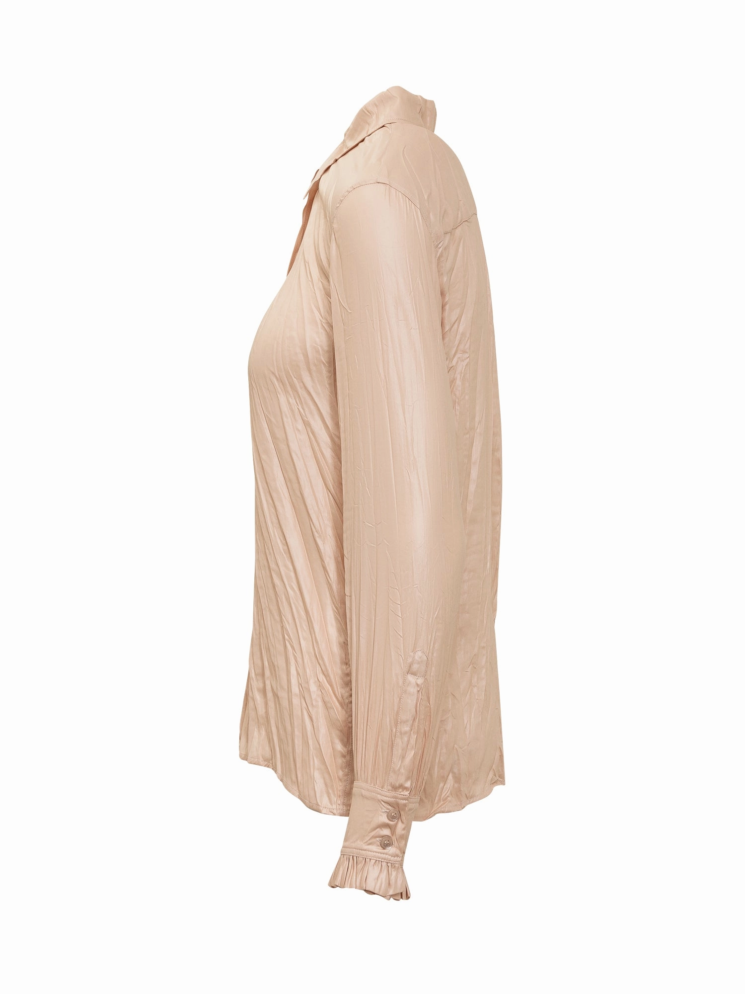 Philosophy Di Lorenzo Serafini Ruffle-Cuff Button-Up Shirt