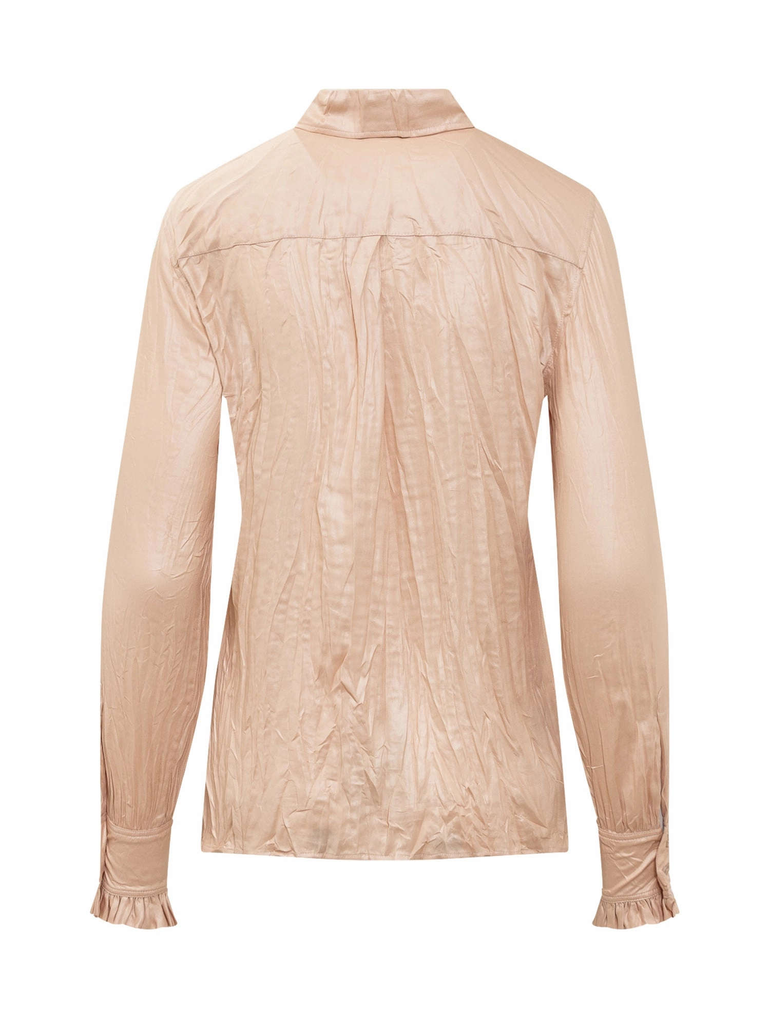 Philosophy Di Lorenzo Serafini Ruffle-Cuff Button-Up Shirt