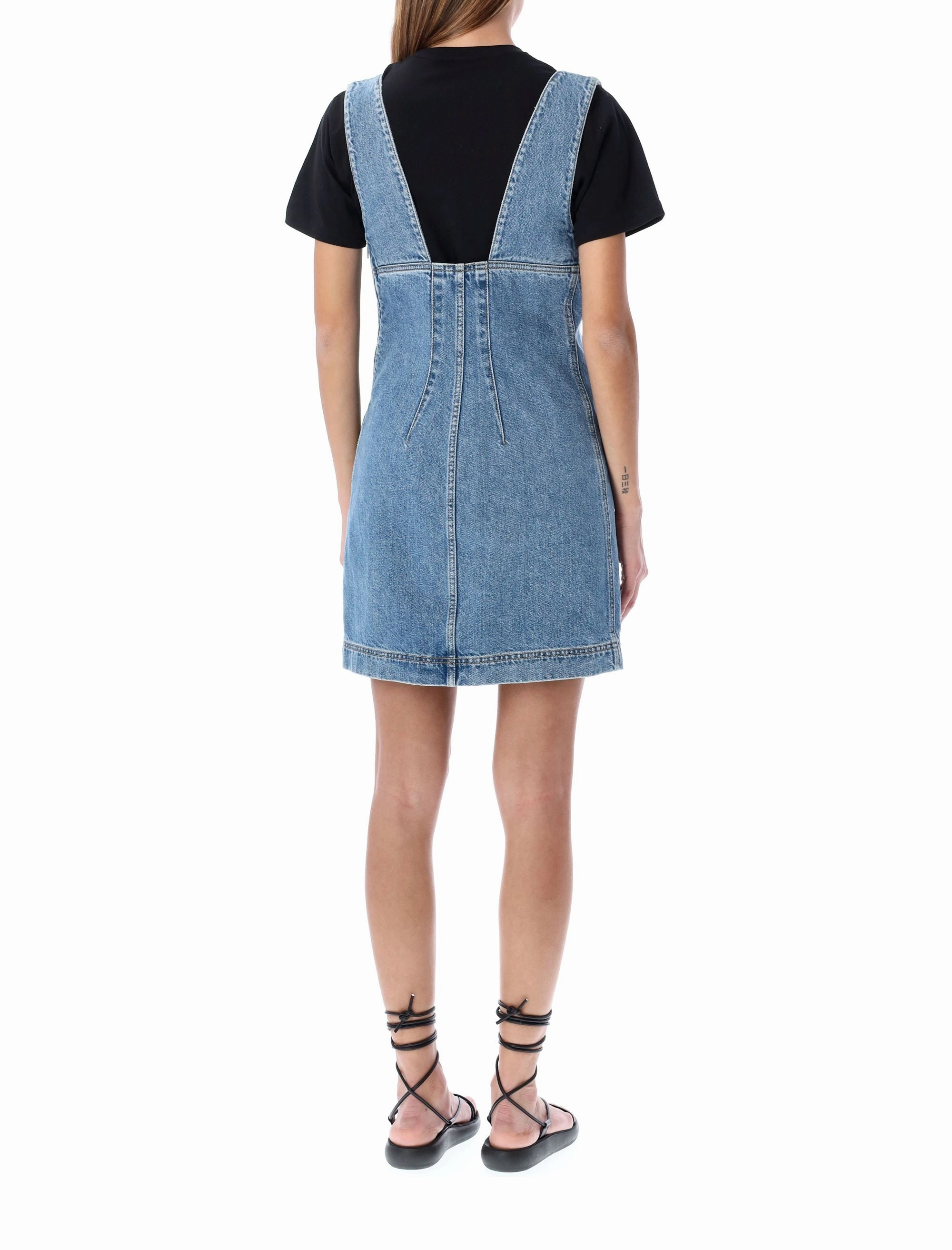Philosophy Di Lorenzo Serafini Salopette Denim Dress
