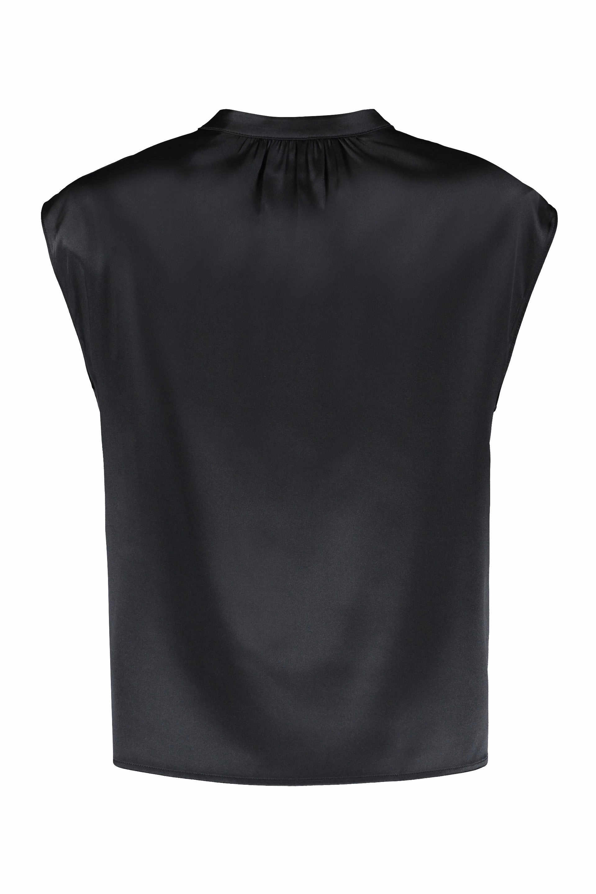 Pinko Button-Up Sleeveless Blouse