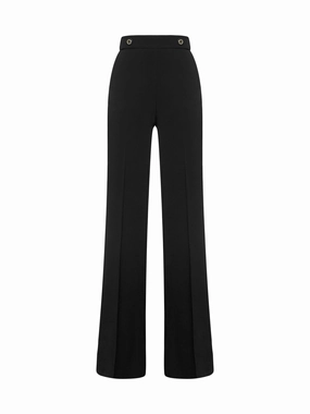 Pinko Flared High-Waisted Trousers
