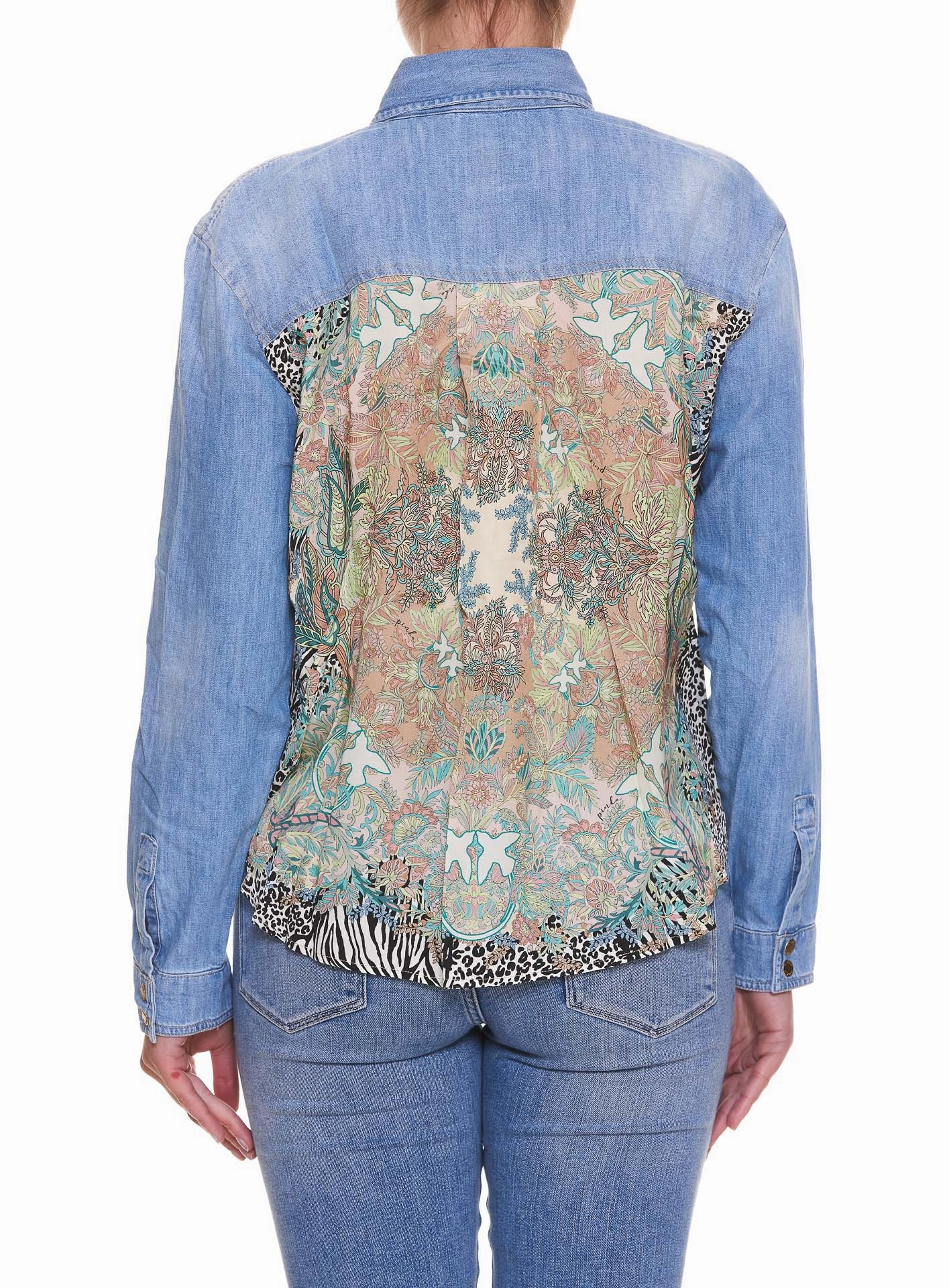 Pinko Panelled Denim Shirt