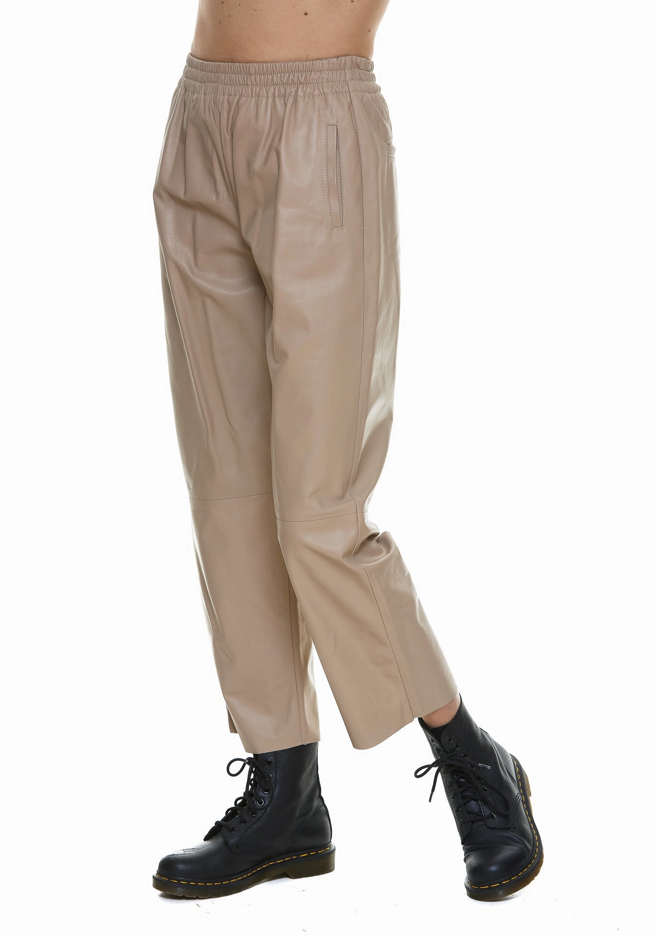 Pinko Straight Leg Cropped Pants
