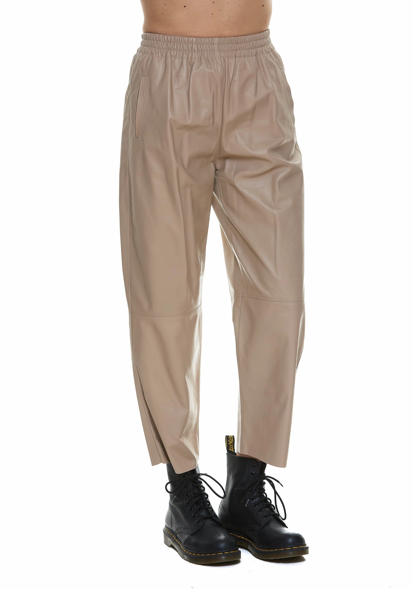 Pinko Straight Leg Cropped Pants