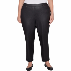Plus Womens Stretch Polyester Skinny Pants