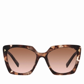 Prada Acetate Woman Sunglass Caramel Tortoise