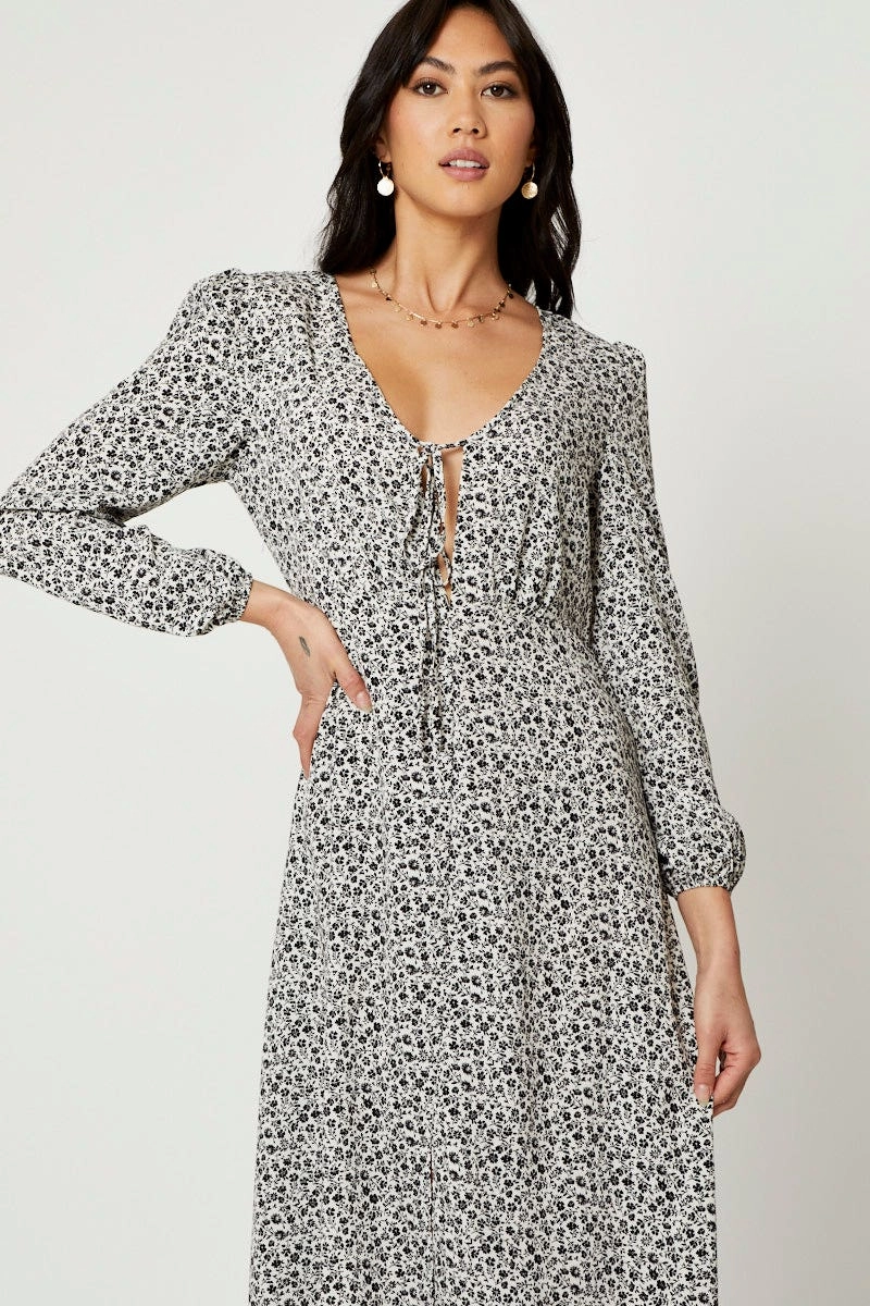 Print Midi Dress