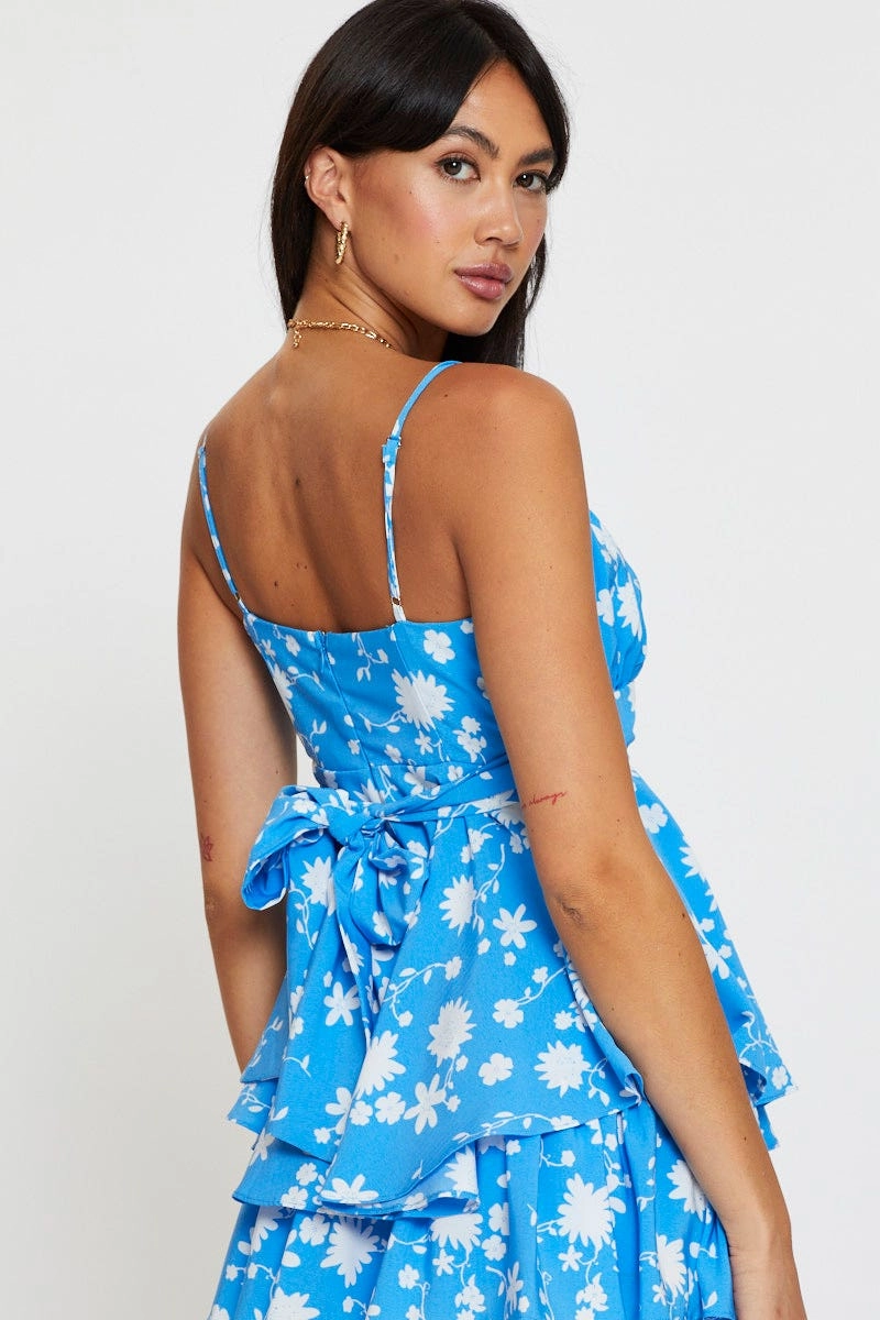 Print Playsuit Sleeveless