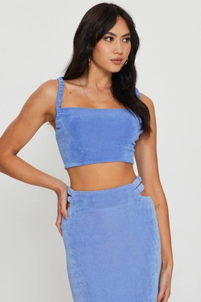 Purple Crop Top