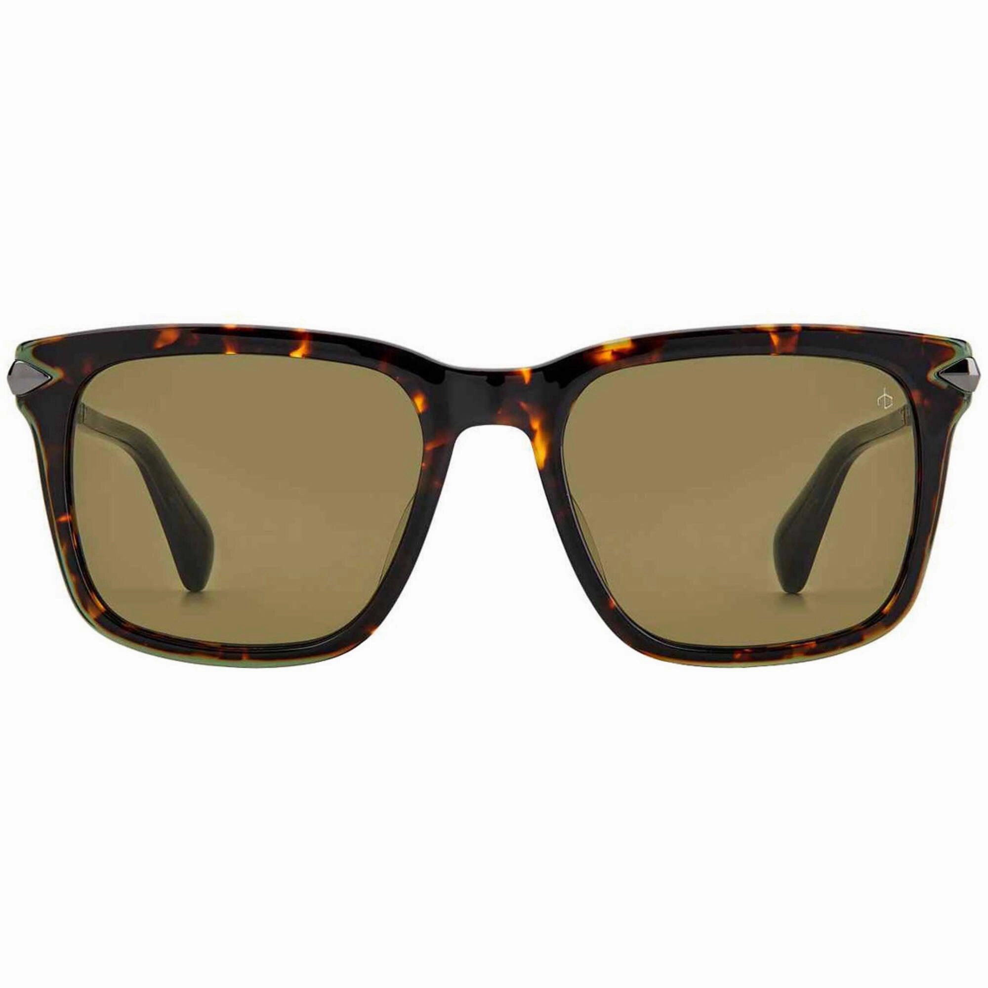 Rag and Bone Men's Sunglasses - Havana Khaki Frame Green Lens | RNB5044/S 04N3