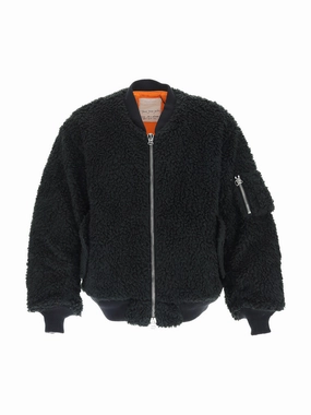Readymade Teddy Zip-Up Bomber Jacket