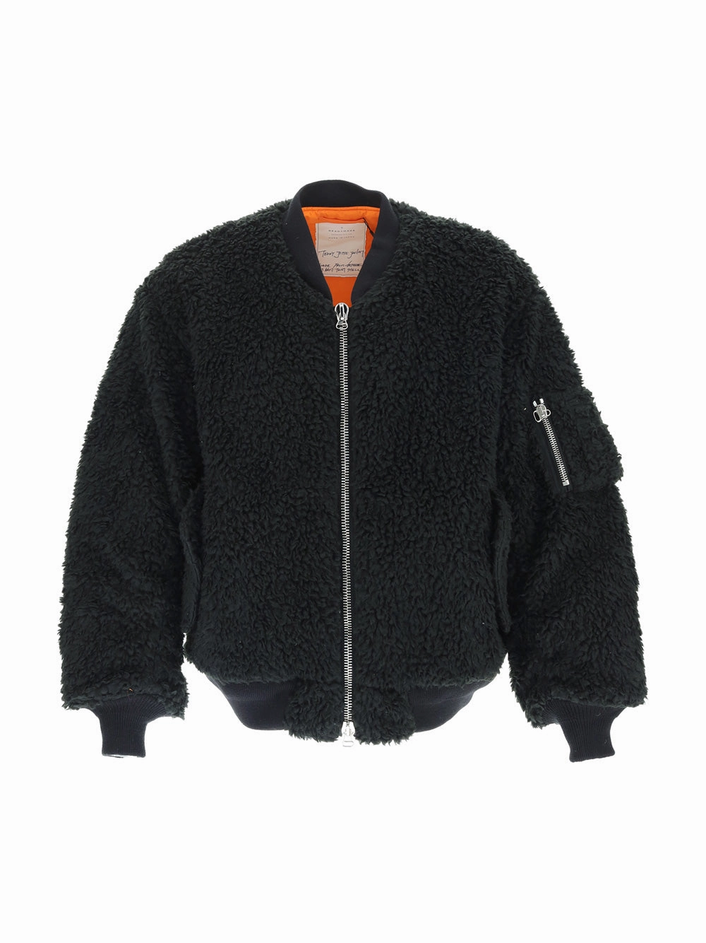 Readymade Teddy Zip-Up Bomber Jacket
