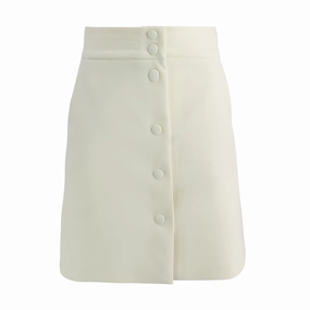 REDValentino Cady Button Detailed Mini Skirt