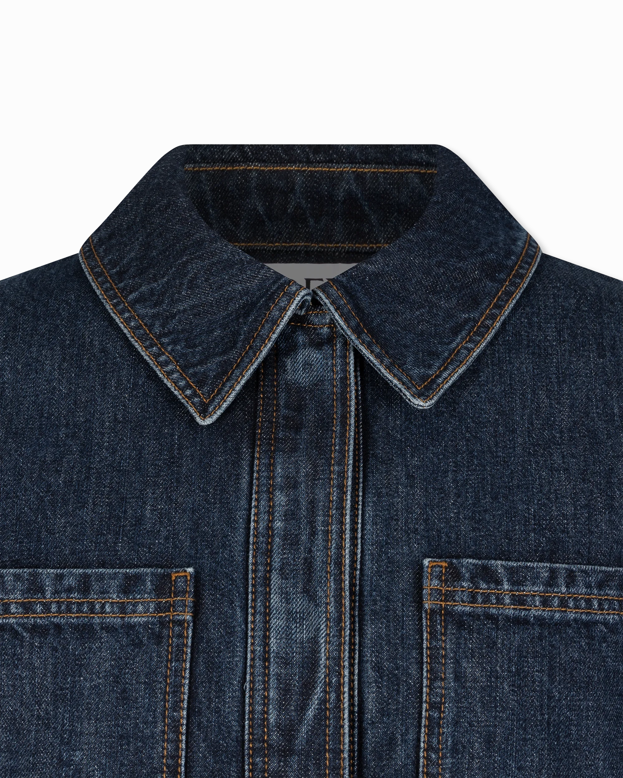 Reproportioned Cropped Denim Jacket