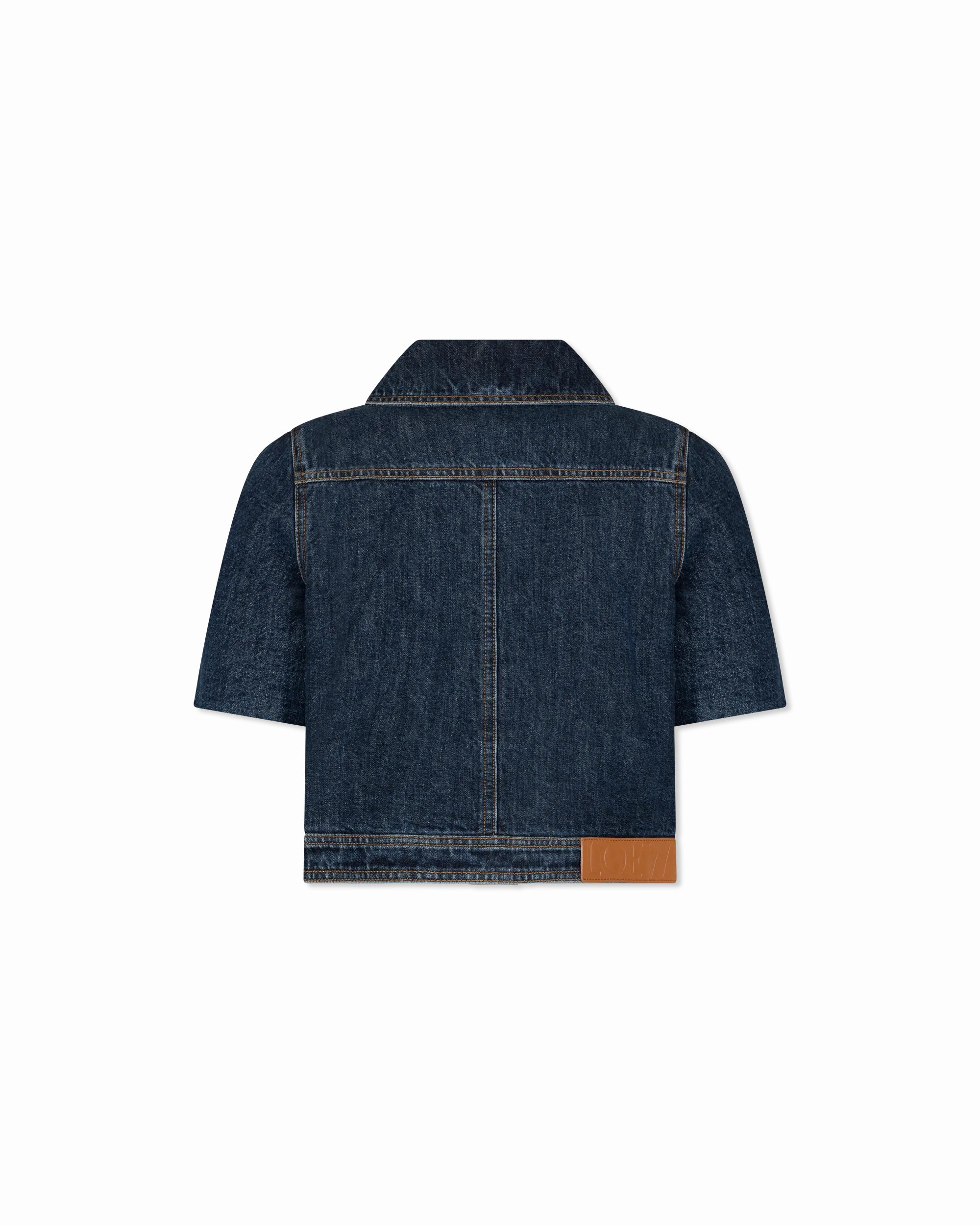 Reproportioned Cropped Denim Jacket