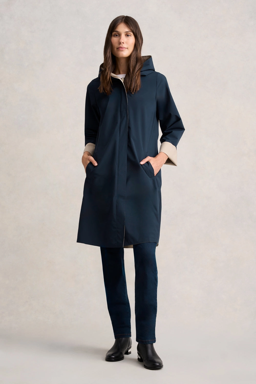 Reversible Raincoat - Ink & Stone